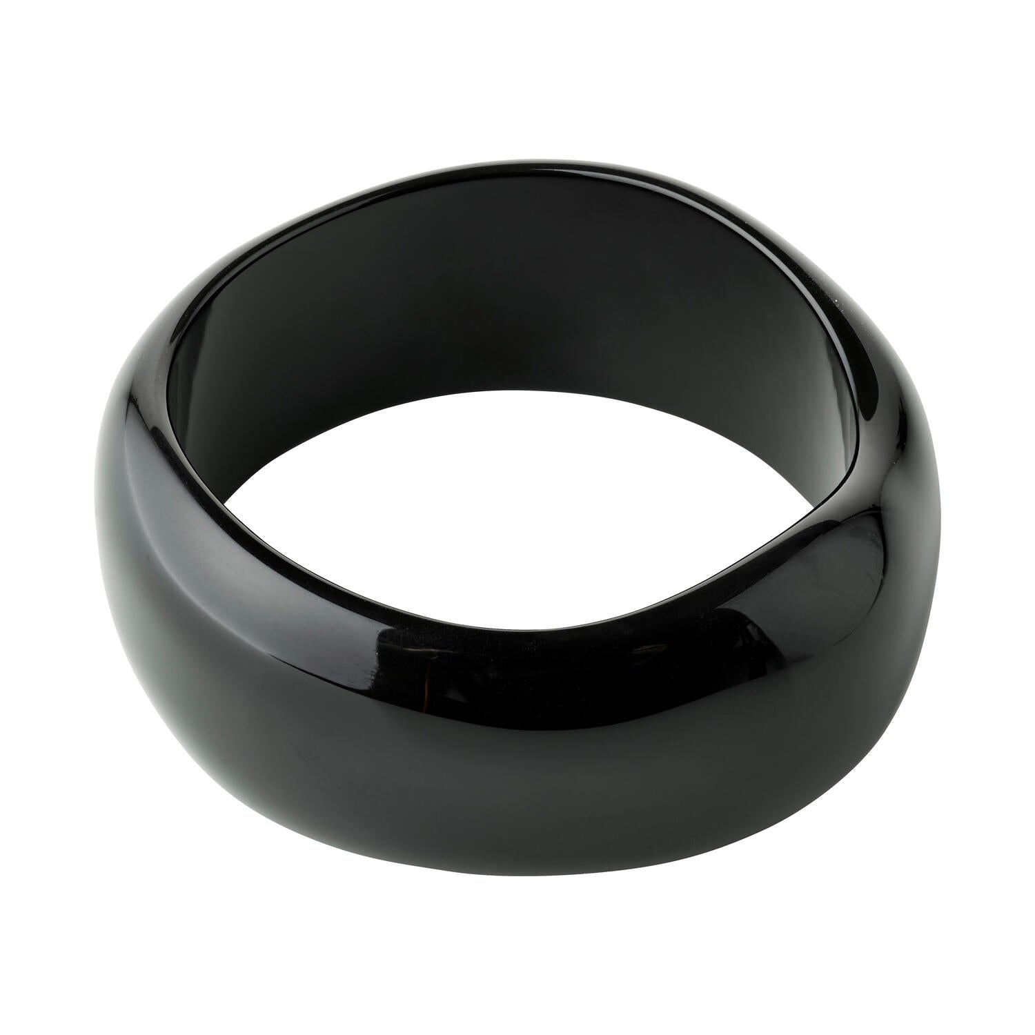 Aase Maxi armring – Sort